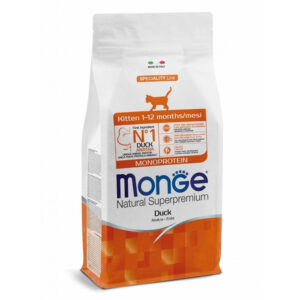 MONGE KITTEN MONOPROTEICO ANATRA 400 GR