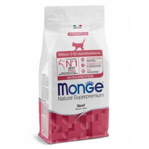 MONGE KITTEN MONOPROTEICO MANZO 400 GR