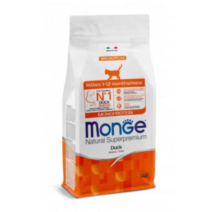 MONGE KITTEN MONOPROTEICO ANATRA 1.5 KG