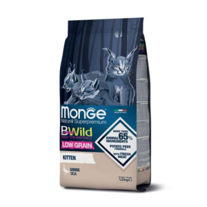MONGE BWILD GATTO LOW GRAIN KITTEN OCA 1.5 KG