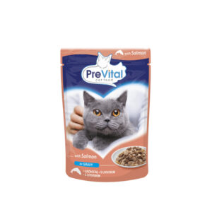 PREVITAL UMIDO GATTO CON SALMONE 100 GR