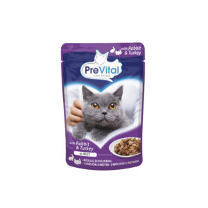 PREVITAL UMIDO GATTO CONIGLIO E TACCHINO 100 GR