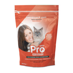 GIUNTINI PRO GATTO ADULT SALMONE PESCE AZZURRO E RISO 800 GR