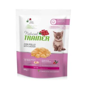 NATURAL TRAINER GATTO KITTEN POLLO 300 GR