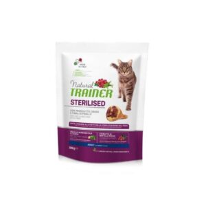 NATURAL TRAINER GATTO ADULT STERILISED PROSCIUTTO 300 GR