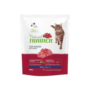NATURAL TRAINER GATTO ADULT MANZO 300 GR