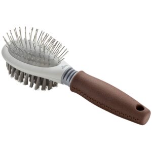 HUNTER SPAZZOLA COMBINATA PER SPAZZOLARE E CURARE 22 CM