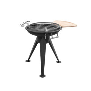 BARBECUE A CARBONE TRIPODE ROUND
