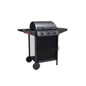 BARBECUE A GAS 3+1 FUOCHI GRIGLIA INOX