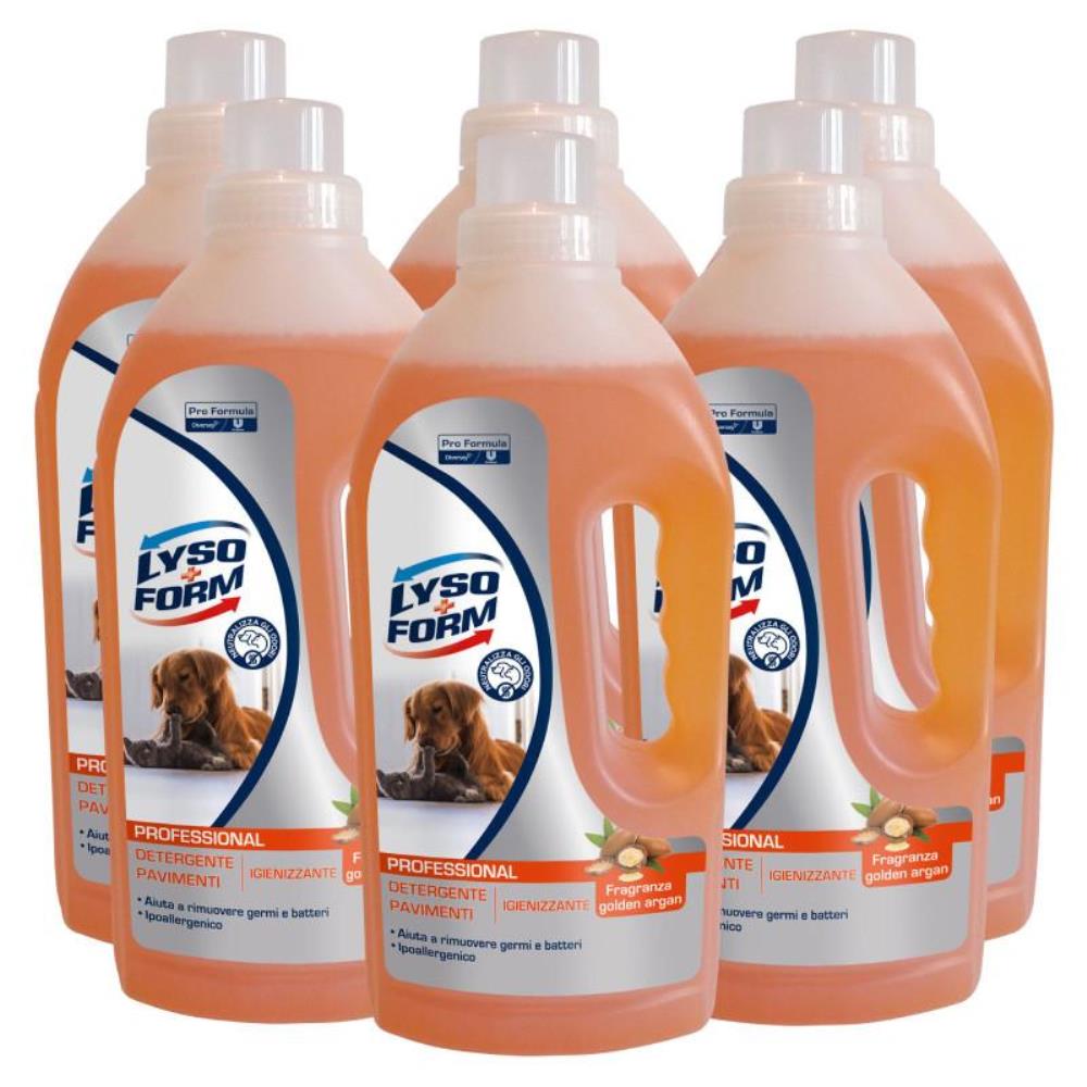 Lysoform Professional Lavapavimenti Golden Argan 1 Lt