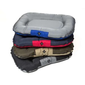 LEOPET CUSCINO PLUTONE BLU/GRIGIO 80 X 120 CM