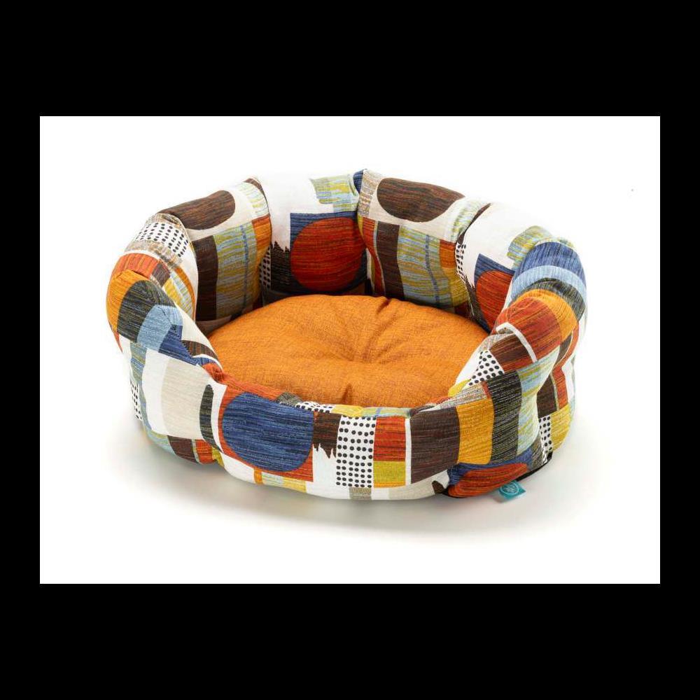 Cesta Ovale Con Cuscino Estraibile 55 X 70 X 21 Cm
