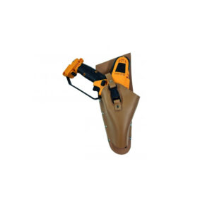FONDINA PORTA MOTOSEGA ELETTRICA IN CUOIO