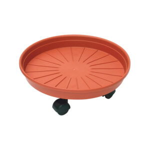 SOTTOVASO MARGHERITA CON RUOTE 45 CM
