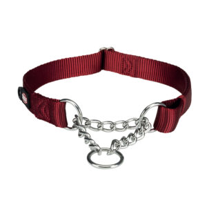 TRIXIE COLLARE SEMISTRANGOLO M-L BORDEAUX