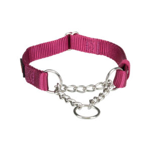 TRIXIE COLLARE PREMIUM SEMISTRANGOLO M-L CICLAMINO