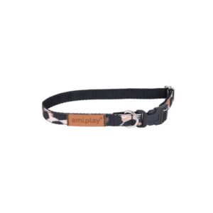 AMIPLAY COLLARE REGOLABILE SAFARI LEOPARDATO M