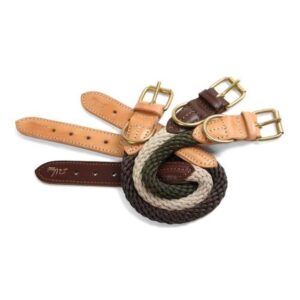 LEOPET COLLARE CON FIBBIA IN CORDA 1.5 X 5 CM