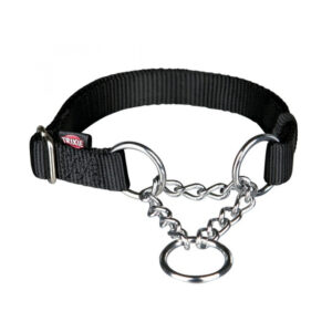 TRIXIE COLLARE SEMISTRANGOLO NERO S-M