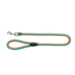 TRIXIE GUINZAGLIO CAVO L-XL ACQUAMARINA/ARANCIO