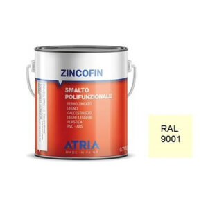 ZINCOFIN SMALTO BIANCO CREMA 0.750 LT