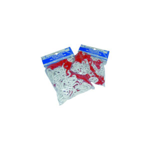 CATENA PLASTICA BIANCA/ROSSA 8 MM X 5 MT