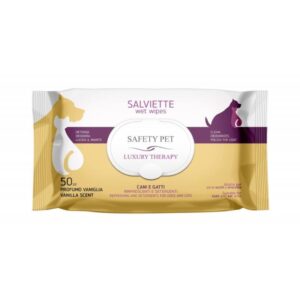 SAFETY PET SALVIETTE VANIGLIA 50 PZ