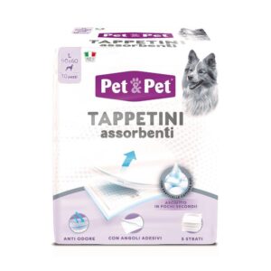 PET & PET TAPPETINI ASSORBENTI 60 X 90 CM - 10 PZ