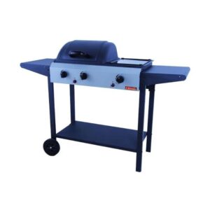 BARBECUE A GAS AMERICA 2 FUOCHI 1 PIASTRA
