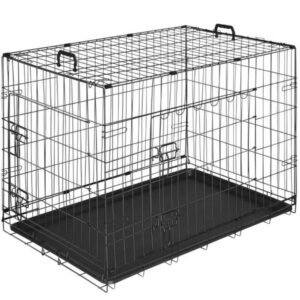 TRASPORTINO GABBIA FERRO PIEGHEVOLE XXL 107X69X75,5H CM