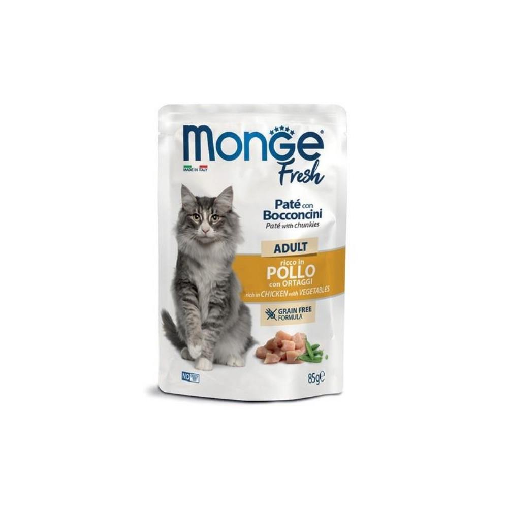MONGE FRESH UMIDO GATTO ADULT POLLO 85 GR